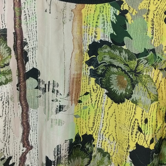 TOPSHOP Floral Print Lightweight Knit Sweater - Picture 3 of 9